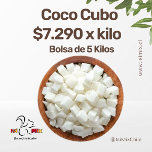 Coco en Cubo Bolsa de 5 Kilos