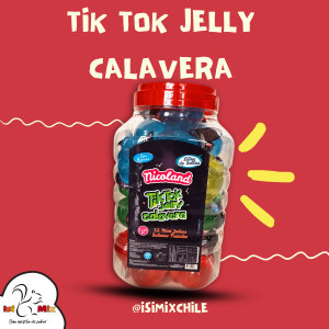 Jarra Tiktok Jelly Calavera 1,120 Kilo