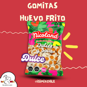 Gomita Huevo Frito 1 kg