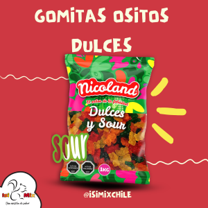 Gomitas Ositos Dulces 1 Kilo