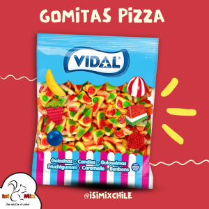 Gomita Pizza Vidal 250 Unidades