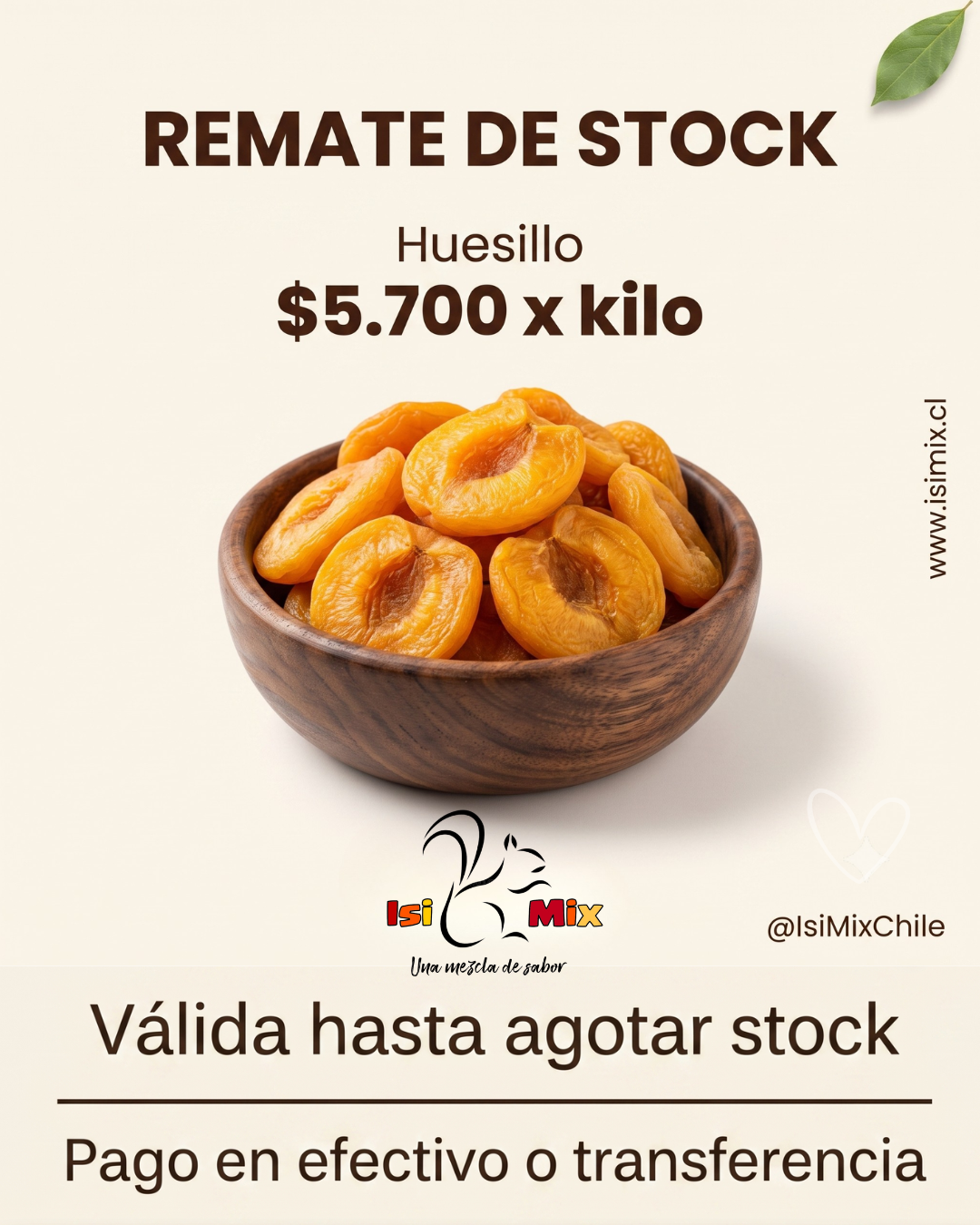 Huesillo Grande Premium 1 Kilo