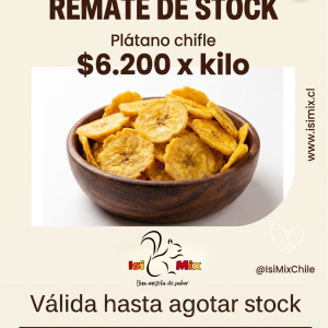 Plátano Chifle Salado 1 Kilo