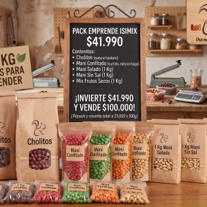 Pack Emprende Frutos Secos (Todo para empezar) - Isimix Chile